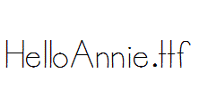 HelloAnnie.ttf