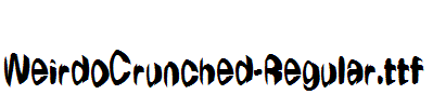 WeirdoCrunched-Regular.ttf