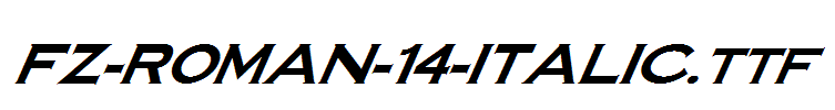 FZ-ROMAN-14-ITALIC.ttf