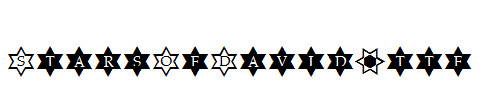 StarsOfDavid.ttf