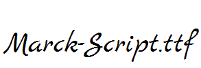 Marck-Script.ttf