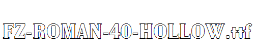 FZ-ROMAN-40-HOLLOW.ttf