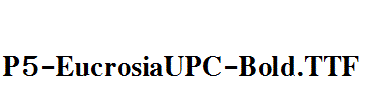 P5-EucrosiaUPC-Bold.ttf