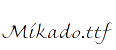 Mikado.ttf