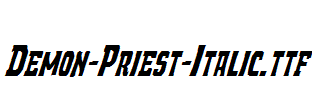 Demon-Priest-Italic.ttf