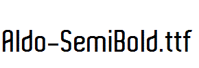 Aldo-SemiBold.ttf