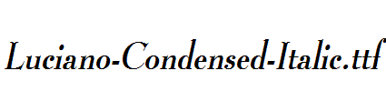 Luciano-Condensed-Italic.ttf