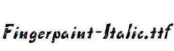 Fingerpaint-Italic.ttf