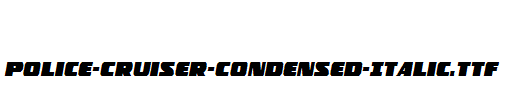 Police-Cruiser-Condensed-Italic.ttf