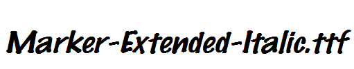 Marker-Extended-Italic.ttf