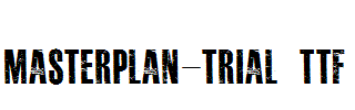 MASTERPLAN-TRIAL.ttf