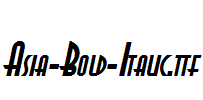 Asia-Bold-Italic.ttf