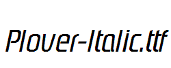 Plover-Italic.ttf