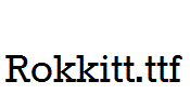 Rokkitt.ttf