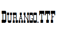 Durango.ttf