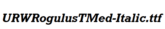 URWRogulusTMed-Italic.ttf