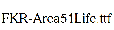 FKR-Area51Life.ttf