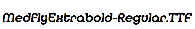 MedflyExtrabold-Regular.ttf