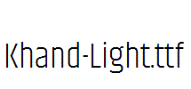 Khand-Light.ttf