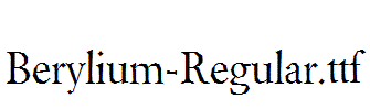 Berylium-Regular.ttf