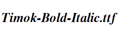 Timok-Bold-Italic.ttf