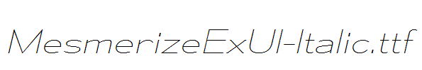 MesmerizeExUl-Italic.ttf