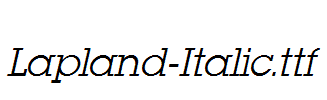 Lapland-Italic.ttf