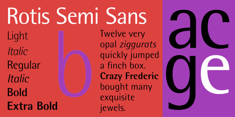 Rotis® Semi Sans