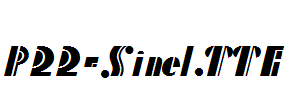 P22-Sinel.ttf