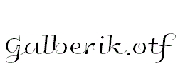 Galberik.otf