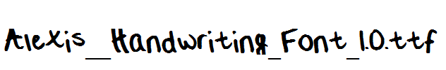 Alexis__Handwriting_Font_1.0.ttf