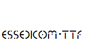 essedicom.ttf