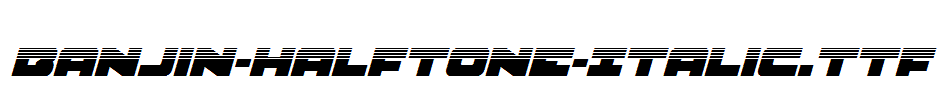 Banjin-Halftone-Italic.ttf