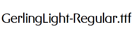 GerlingLight-Regular.ttf