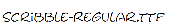 Scribble-Regular.ttf