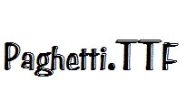 Paghetti.ttf