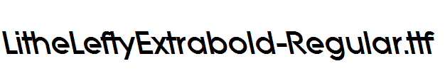 LitheLeftyExtrabold-Regular.ttf