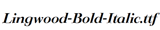 Lingwood-Bold-Italic.ttf