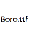 Boro.ttf