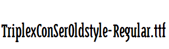 TriplexConSerOldstyle-Regular.ttf