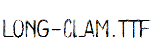 Long-Clam.ttf