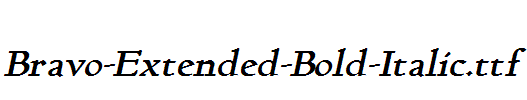 Bravo-Extended-Bold-Italic.ttf