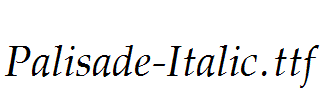 Palisade-Italic.ttf