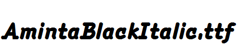 AmintaBlackItalic.ttf