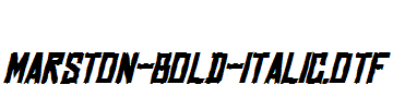 Marston-Bold-Italic.otf