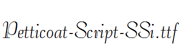 Petticoat-Script-SSi.ttf