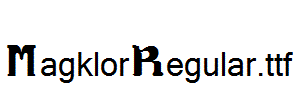 MagklorRegular.ttf