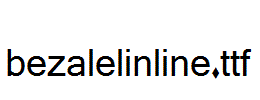 bezalelinline.ttf