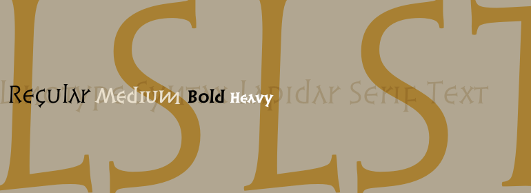 Linotype Syntax® Lapidar Serif Text