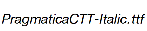 PragmaticaCTT-Italic.ttf